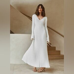 DISSH Viral Reign dress - white - size S